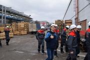 Профориентационная экскурсия на «Ростсельмаш». На территории завода