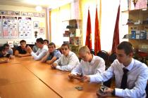 Встреча, посвященная Дню народного единства. С кремниевыми наконечниками первобытного человека