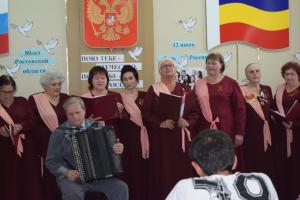 Встреча студентов КТТ с Хором ветеранов войны и труда